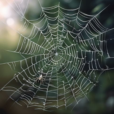 DIY Spider Web Art Project