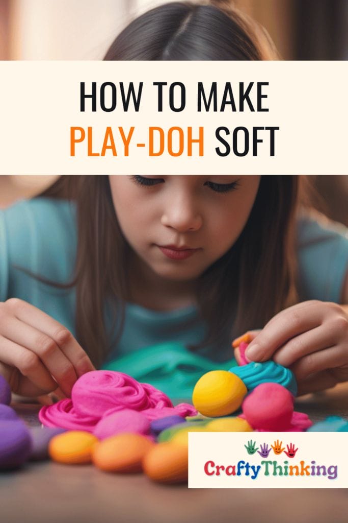 How to Soften PlayDoh Dry 4 Ways to Make Playdough Soft CraftyThinking