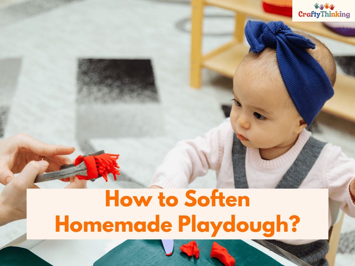 How to Soften PlayDoh Dry 4 Ways to Make Playdough Soft CraftyThinking
