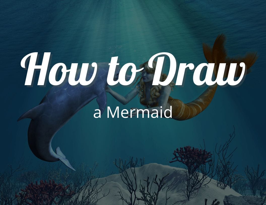 How to draw a mermaid