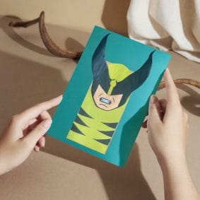 Marvel Crafts Paper Bag Puppets Printables