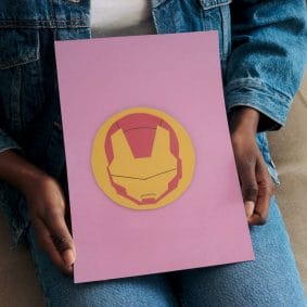 Superhero Paper Plate Crafts Printables