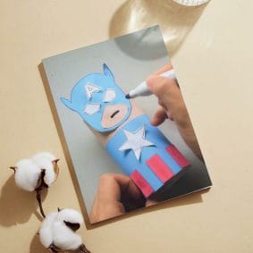 Superhero Toilet Paper Roll Crafts Printables