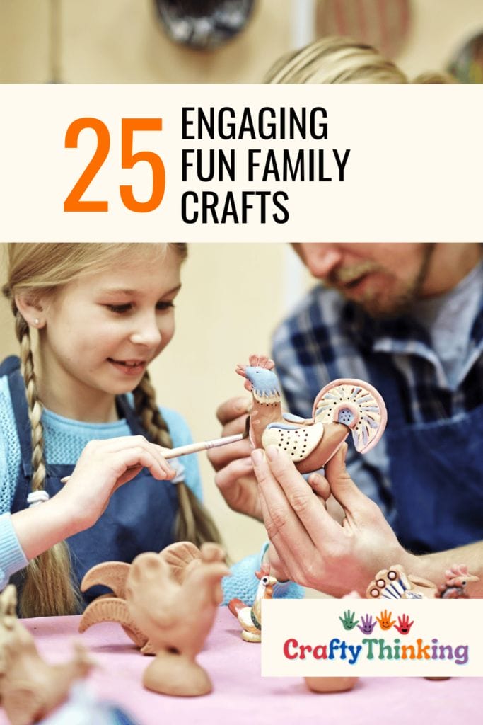 25 Engaging Fun Family Crafts