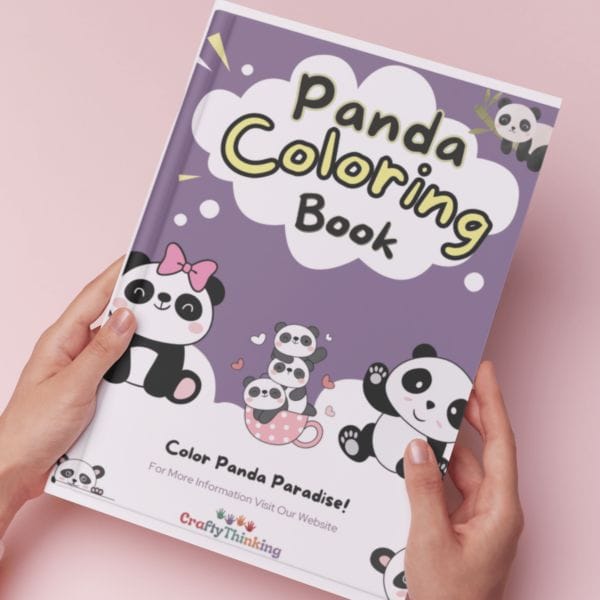 Panda Coloring Book: Adorable Antics in Black and White!
