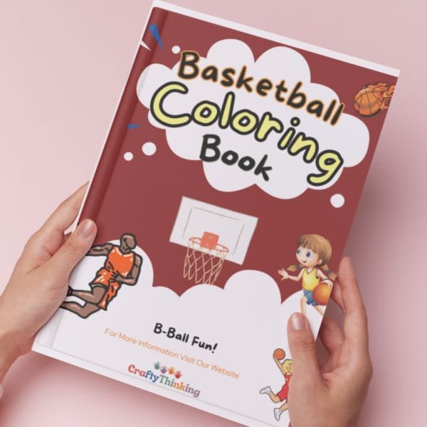 Coloring Basketball Activity Book