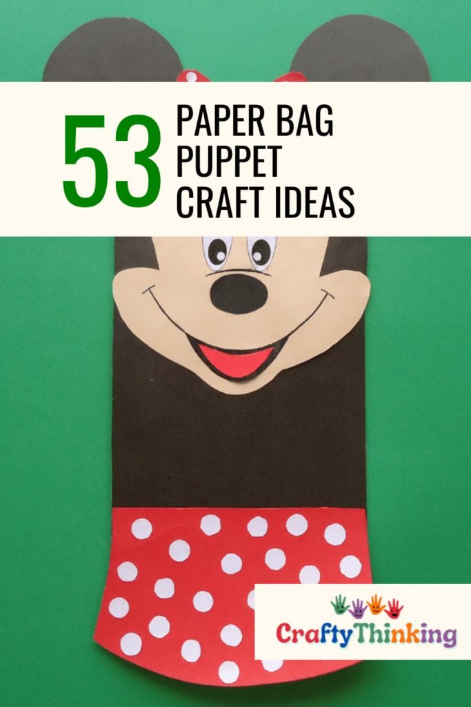 53 Paper Bag Puppet Craft Ideas