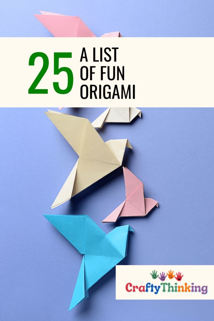 A List of Fun Origami