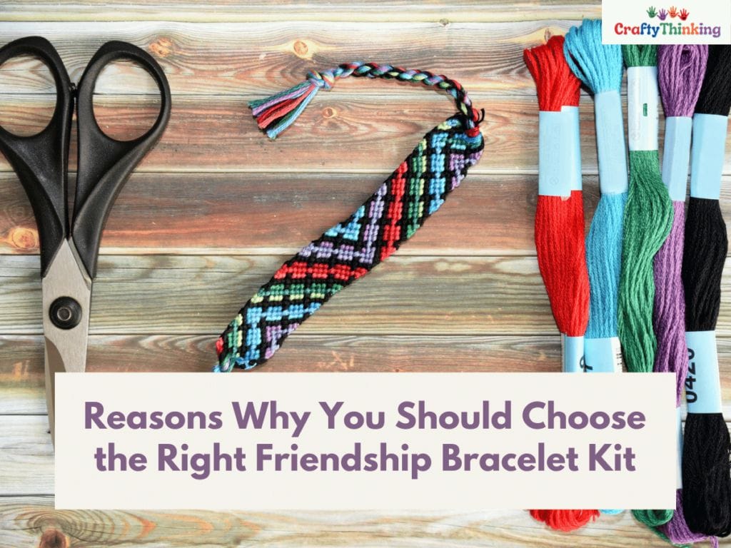 Best DIY Friendship Bracelet Instruction Kits: Bracelet Making Kit for Kids  - CraftyThinking