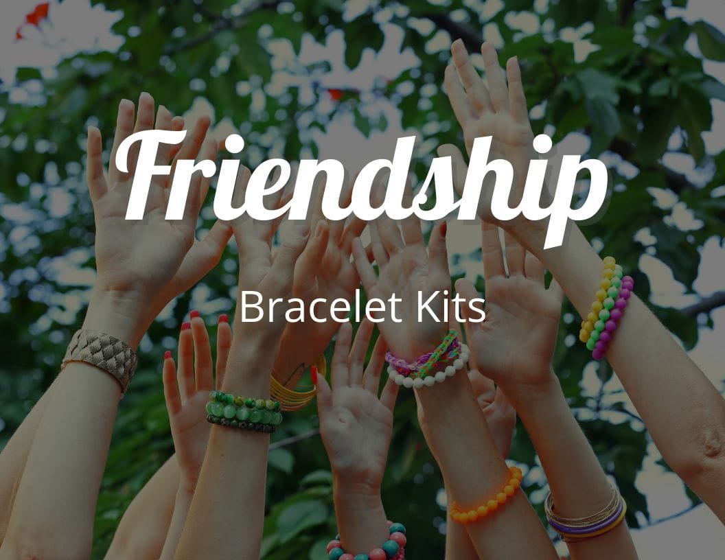 Friendship Bracelet Kit for Kids & Teens. Give a Friendship Gift With Our Friendship  Bracelet String Bracelet Making Kit by Wool Couture 