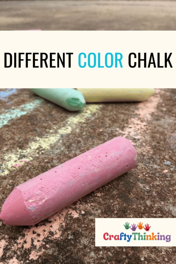 Different Color Chalk