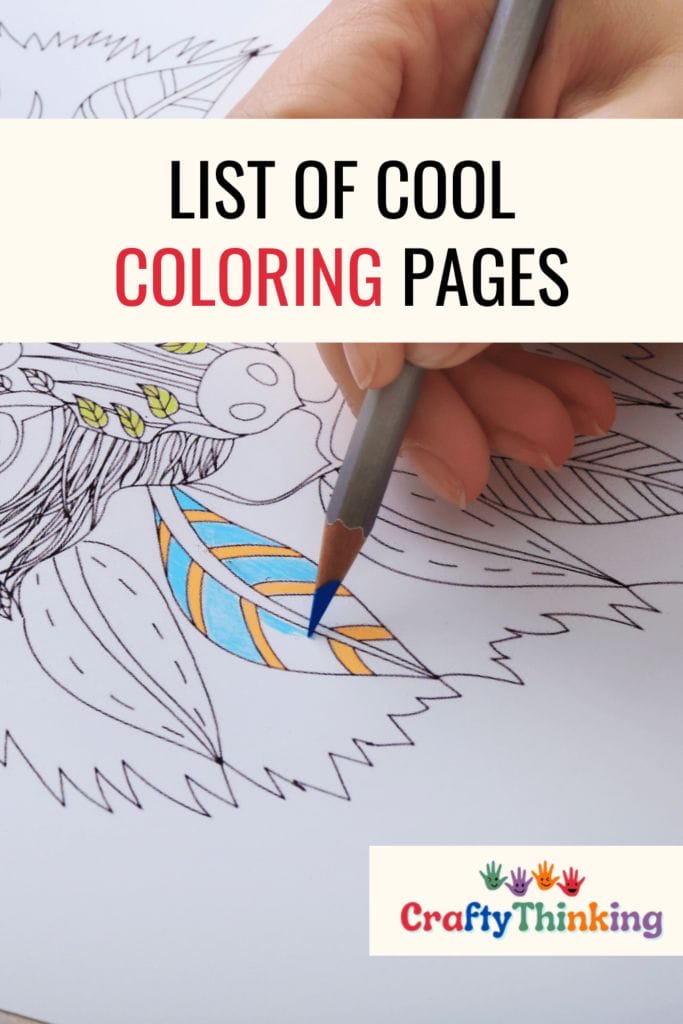List of Cool Coloring Pages
