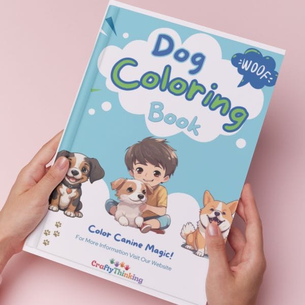 Printable Puppy Coloring Book: A Canine Wonderland Awaits!