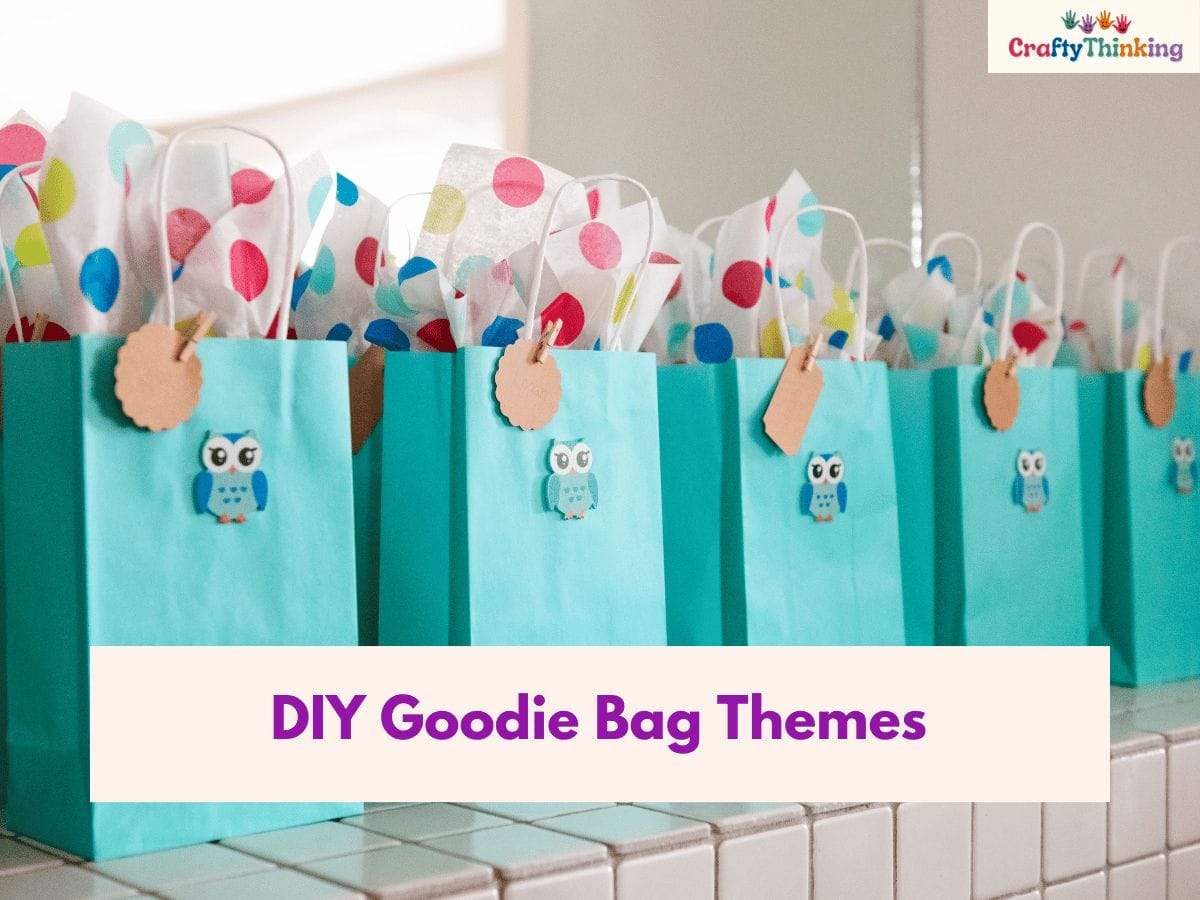 Best DIY Goodie Bag Gift Guide! 25 Party Favor Bag Ideas CraftyThinking