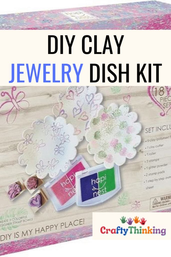DIY Clay Jewelry Dish Kit