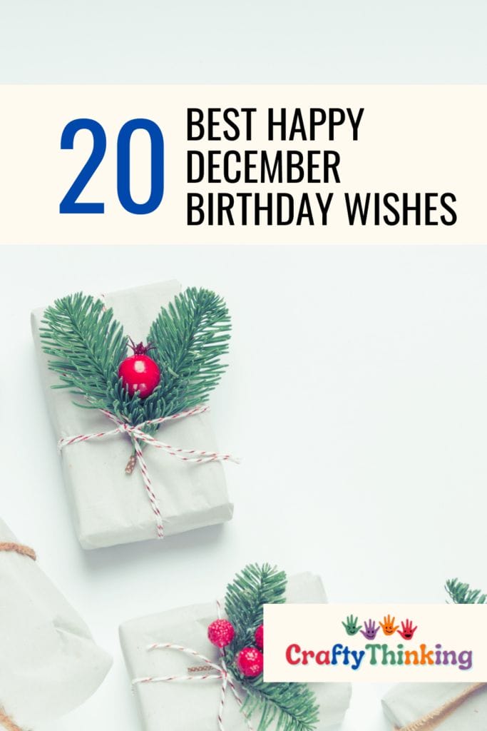 20 Best Happy December Birthday Wishes