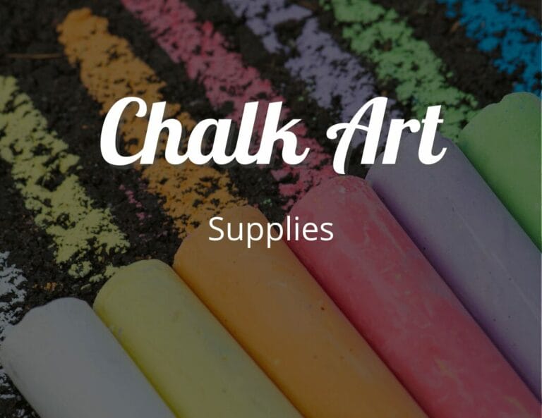 List of Sidewalk Chalk Art Supplies for Artist Who Street Paint